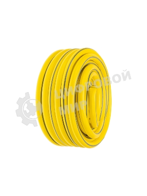 Шланг поливочный ПВХ 3-х слойный армированный 3/4дюйм 25м Профи Плюс ЧЕТЫРЕ СЕЗОНА 62-0229-1