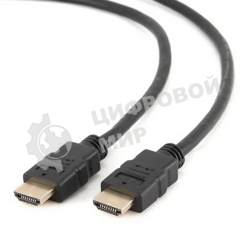 Кабель HDMI Cablexpert CC-HDMI4-7.5M, 19M/19M, v2.0, медь, позол.разъемы, экран, 7.5м, черный, пакет