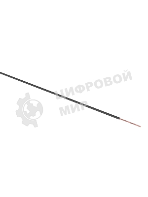 Провод автомобильный ПГВА/ПВАМ Rexant 1х1,50 мм, черный, мини-бухта 10 м