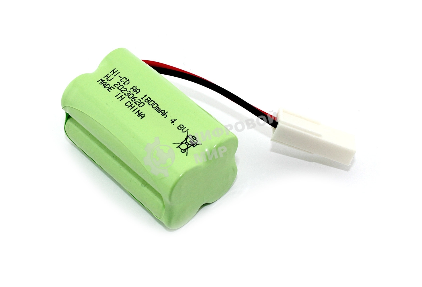 Аккумулятор Ni-Cd 4.8V 1800 mAh AA Row разъем EL-2p