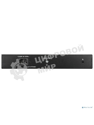 Коммутатор D-Link DGS-1010MP/A1A, L2 Unmanaged Switch with 9 10/100/1000Base-T portsand 1 1000Base-X SFPports(8 PoE ports 802.3af/802.3at (30 W), PoE Budget 125 W)