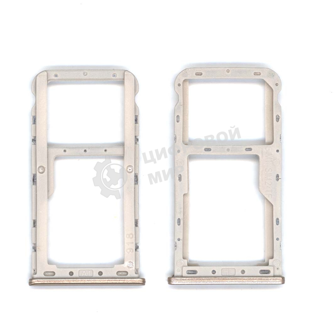 Лоток для SIM-карты Meizu M6T золотой