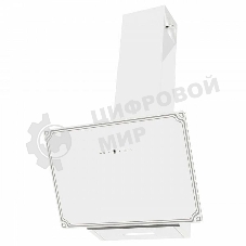 Вытяжка наклонная Korting KHC 69059 RGW белый/бежевый, 59.8 см, 950 куб. м/ч, 59 дБ