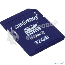 Флеш карта SD Card 32Gb Smartbuy 32GB Class 10 SB32GBSDHCCL10