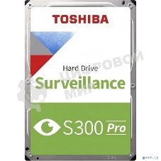 Жесткий диск Toshiba SATA-III 10Tb MD10ADA10TV Surveillance S300 Pro (7200rpm) 512Mb 3.5