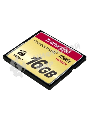 Флеш карта Transcend Ultimate TS16GCF1000/CF (Compact Flash)/16 ГБ/UDMA 7, VPG 65/160 МБ/с
