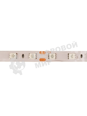 Лента светодиодная открытая, 10 мм, IP23, SMD 5050, 60 LED/m, 12 V, цвет свечения синий