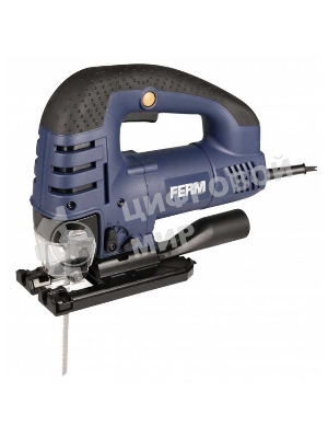 Пила лобзиковая FERM JSM1025P мощность-750 W/скорость вр.- 500-3000/ход мм- 26/древо/сталь мм-90/10