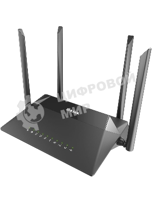 Беспроводной двухдиапазонный гигабитный маршрутизатор D-Link DIR-853/URU/R3A AC1300 Wave 2 с поддержкой технологии MU-MIMO, 3G/LTE и USB-портом 3.0