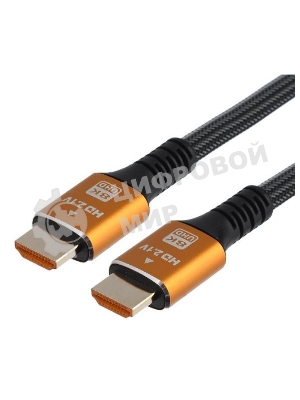 Кабель GoPower HDMI (M)-HDMI (M) 2.0M 00-00027311 серый