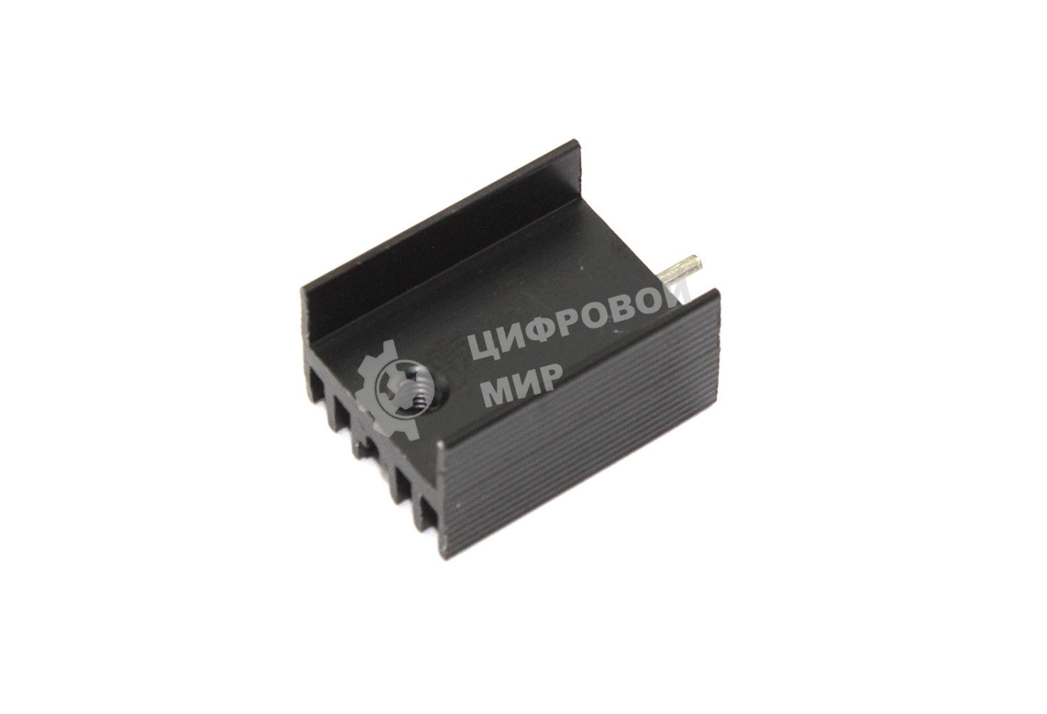 Аллюминиевый радиатор TO-220 Mosfet, 20x15x10 мм, 1Pin