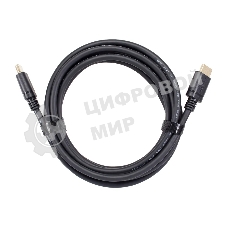 Кабель HDMI 19M/M,ver. 2.1 8KX60Hz (Econom) 1m Telecom TCG245C-1M