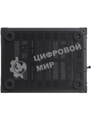 Компьютерный корпус JONSBO Computer Case C6Handle black hang-in version черный, Mini-Tower, материнская плата mATX, без БП, прозрачная боковая панель