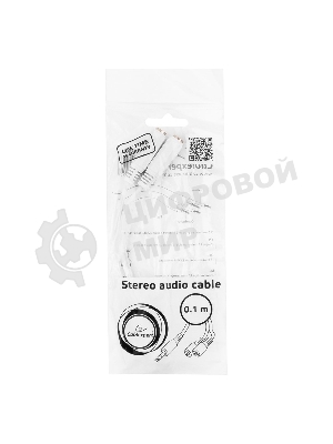 Кабель-разветвитель аудио сигнала Gembird (переходника для наушников) белый