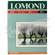 Фотобумага Lomond 0102021 A4/210г/м2/50л./белый глянцевое/матовое для струйной печати