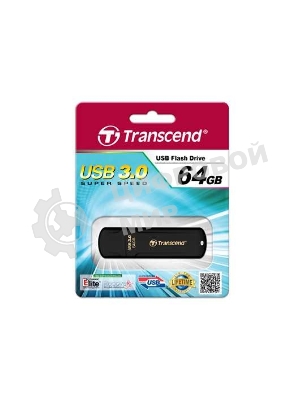 Флешка USB Transcend JetFlash 700 (TS64GJF700), 64Gb, USB 3.0, R/W 70/20, черный
