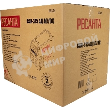 Сварочный аппарат Ресанта САИ-315АД инвертор MMA DC/TIG DC 13.8кВт