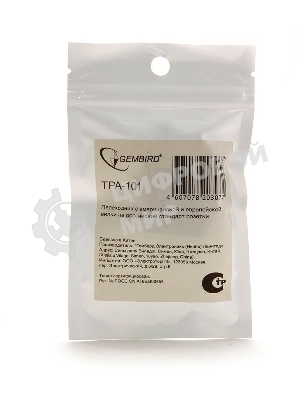 Переходник Gembird Переходник, с вилки EU,US в RU