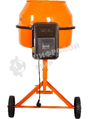 Бетономешалка Вихрь БМ-130П (74/1/16) 550 Вт, 130 л, полиамидный венец, 32 об/мин
