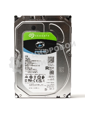 Жесткий диск Seagate 2Tb ST2000VX017 SATA-III Surveillance Skyhawk (5400rpm) 256Mb 3.5