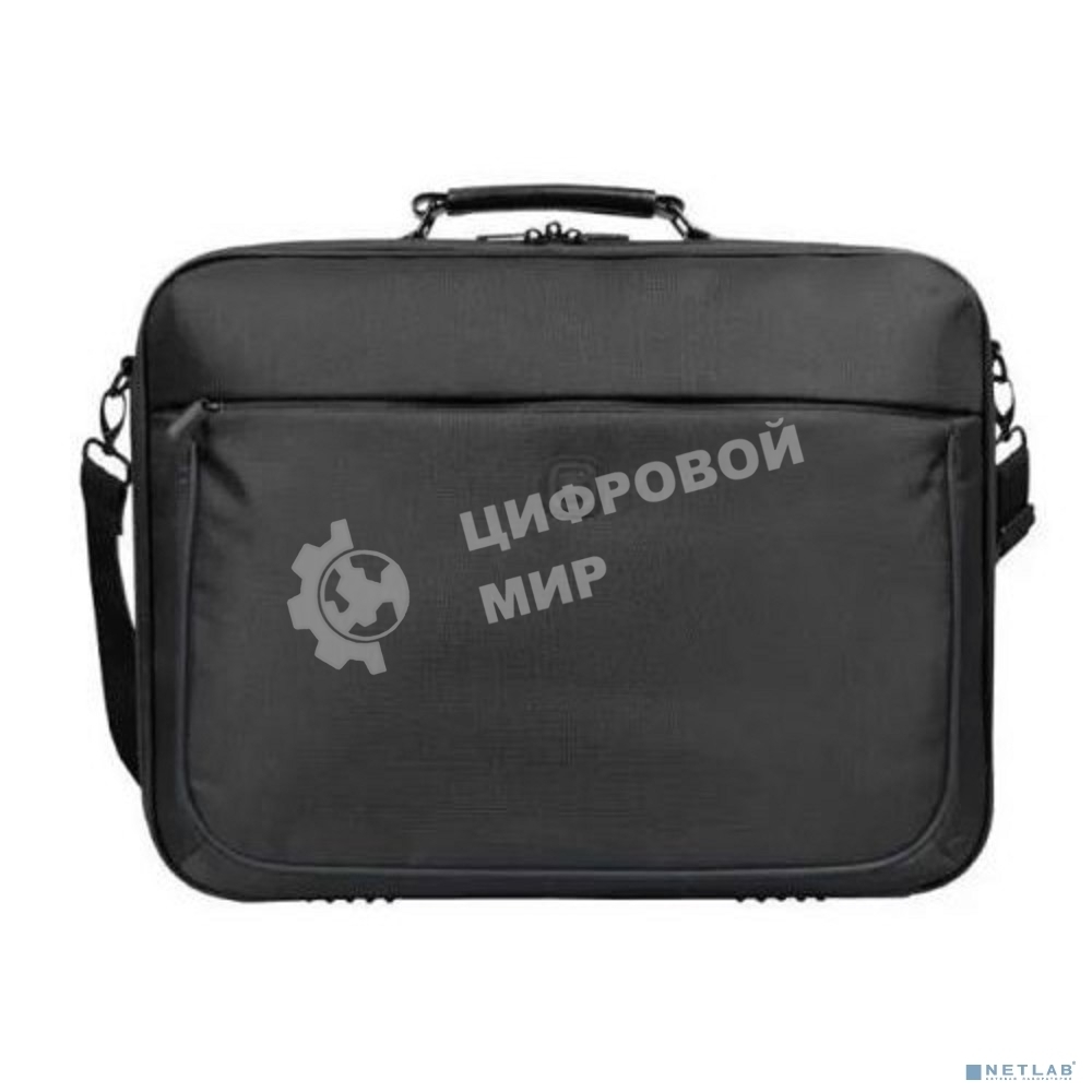 Сумка для ноутбука Continent CC-891 (нейлон, черная, до 15,6