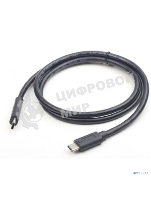 Кабель для зарядки ExeGate EX-CCP-USB3.1-CMCM2-1.8 (USB Type-Cm/Cm, Gen.2, 10Gbit/s, 5A, 100W, 1,8м)