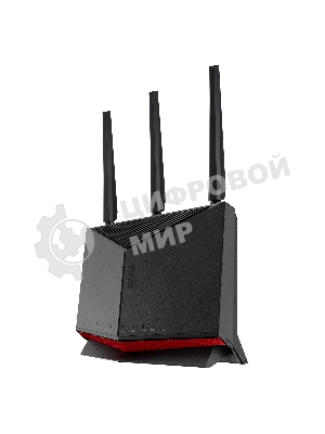Маршрутизатор ASUS RT-BE86U, черный/красный, 90IG08W0-MO9A0V