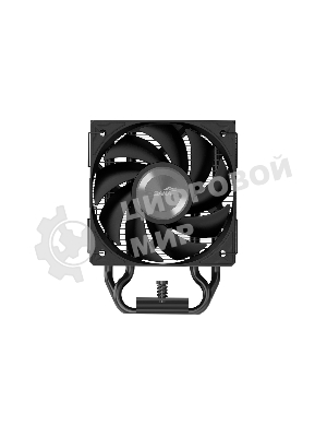 Кулер для процессора SAMA X40 (200W, 4-pin PWM, 133.5mm, 4x6mm, 1x100мм, 50.1CFM, 35.2dBA, 2600RPM, S: 1851/1700/1200/115X, AM5/AM4, черный)