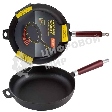 Сковорода чугунная MALLONY CIF30-W, чугун, диаметр 30 см, (в уп. 4 шт)