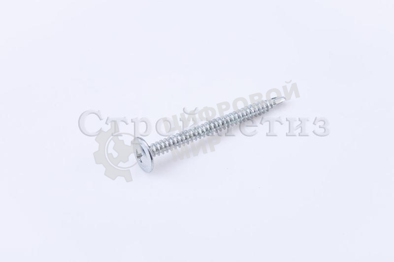 Саморез 4.2х16 металл-металл с прессшайбой сверло цинк (уп. 200 шт) коробка СТРОЙМЕТИЗ UTORM2060063