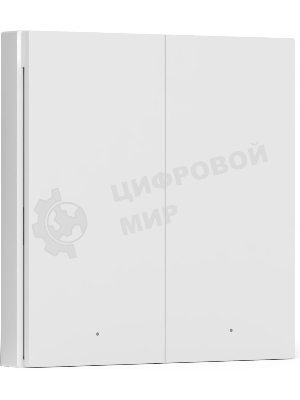 Выключатель двухклавишный Aqara Wireless Remote Switch H1 (WRS-R02)