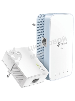 Комплект гигабитных TP-Link Wi‑Fi Powerline адаптеров AV1000 Gigabit Powerline ac Wi-Fi Kit, Dual band 802.11ac Wi-Fi - AC750 dual band Wi-Fi (433Mbps on 5GHz & 300Mbps on 2.4GHz)(TL-WPA7517 & TL-PA7017)