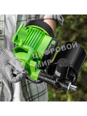 Насосная станция Сибртех НС400-Ч, 400 Вт, напор 32 м, 2100 л/ч, ресивер 2л