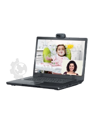 Веб-камера Logitech C270 HD 1280x720, 30 кадр/с, USB Type-A, микрофон (шумоподавление), автоосвещение, универсальное крепление