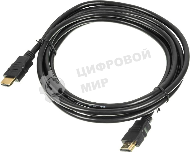 Кабель аудио-видео Buro HDMI (m)/HDMI (m) 3м. черный
