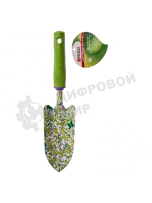 Совок посадочный широкий Palisad 80х330 мм, стальной, пластиковая рукоятка