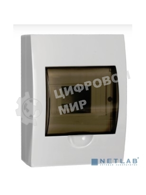 Бокс ЩРН-П-6 мод. навесной пластик IP41 GENERICA IEK MKP12-N-06-41-G