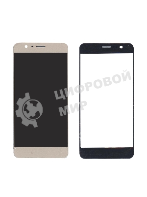 Защитное стекло для Huawei Honor 8 золотистый