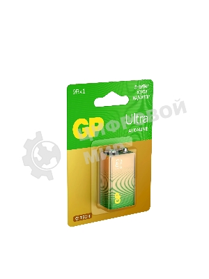 Алкалиновая батарейка GP Ultra Alkaline G-Tech 9V Крона - 1 шт. на блистере