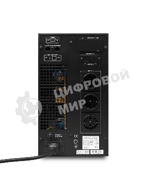 Источник бесперебойного питания Powerman Online 3000VA/2400W, 220V, Tower, Out: 3xShuko, черный*Online3000