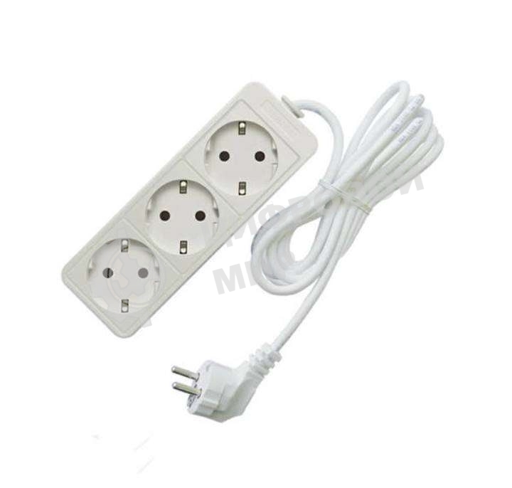 Удлинитель 3х3 м с заземл. 10А IP20 2.2 кВт Союз 481S-9303