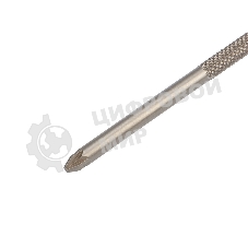 Отвертка крестовая Rexant PZ 1х75 мм, трехкомпонентная рукоятка, сталь S2