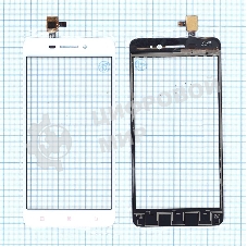 Сенсорное стекло (тачскрин) для Lenovo S60 белое