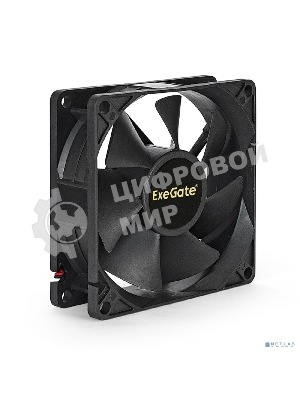 Вентилятор для корпуса ExeGate EX08025HM черный, 80 мм, 2000 об/мин, 19 дБ