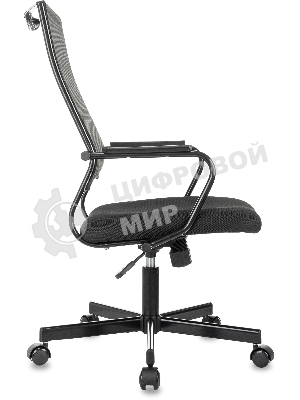 Кресло руководителя Бюрократ CH Balance черный Elastic-102 TW-11 сетка/ткань крестов. металл черный