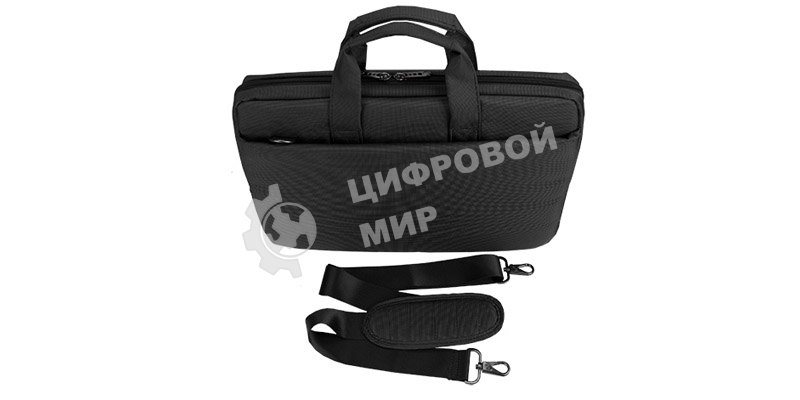 Сумка для ноутбука Сумка Continent CC-215 BK (полиэстр, черный 15,6'')