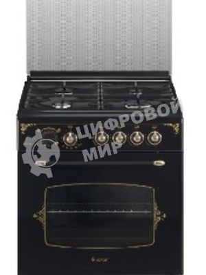 Плита газовая Gefest ПГ 6100-03 0179 черный, конфорок 4 шт, духовка 52 л, 60 см x 85 см x 60 см