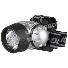 Фонарь ULTRAFLASH LED5351налобн металлик 7led 3 реж 3xr03 пласт коробка