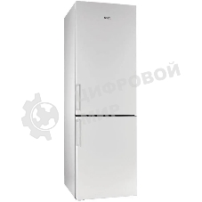 Холодильник Stinol STN 185 белый двухкамерный 223/75л морозилка снизу, No Frost