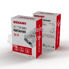 Источник питания Rexant 220 V AC/24 V DC 3 A 72 W с разъемами под винт, без влагозащиты (IP23)